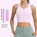 Shishi Mengke's New Sports Bra Features An Integrated Cup, Front Zipper, Anti Burst Buckle, Shockproof Design, And Extended Coverage._ecoleips.com