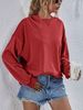 Women's Casual Loose Sweatshirt Fleece Lined Hooded_ecoleips.com
