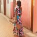 Cross-border European And American 2026 New Fashion Spring-summer Off-shoulder Holiday Style Floral High-end_ecoleips.com