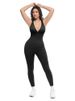 K High Stretch Fitness Vest, Aerial Yoga Jumpsuit, Abdominal Compression, Tight Fitting Exercise, Beautiful Back Jumpsuit, Long Pants For Women_ecoleips.com