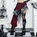 Aria Basics Aria Basics CF24300 Fall 2024 New Bodycon European And American Style Chic Slim Fit Irregular Plaid Half Skirt For Women_ecoleips.com