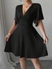 Women's Fashionable Dresses, Women's Summer Oversized V-neck Dresses, Elegant Evening Gowns For Parties, Casual Outings, Dates, Weddings, And Vacations._ecoleips.com