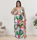 Women's Clothing Plus Size Women's Strapless Swimsuit Set 3 Pieces Printed Summer Fashion Design For Formal & Casual For Women_ecoleips.com