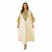 Middle Eastern Dignified And Elegant Fashion Dress, Arabian Saudi Dubai Women's Loose-fitting Embroidered Robe Dress_ecoleips.com