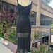 Women’s Clothing Glittery Look Sexy Celebrity V Neck Irregular Backless Positioning Piece Hot Diamond Skirt_ecoleips.com