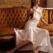 Women Fashion Sexy Satin Backless High Slit Dress Slim Fit Formal Evening Party Gown_ecoleips.com