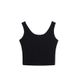 High Waisted Cropped Tank Top for Women Sleeveless Unique Design Layering Outerwear_ecoleips.com