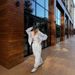 Women's Clothing Autumn And Winter Women's Clothing New Leisure Fashion Sports Striped Cardigan Hooded Suit Pants_ecoleips.com