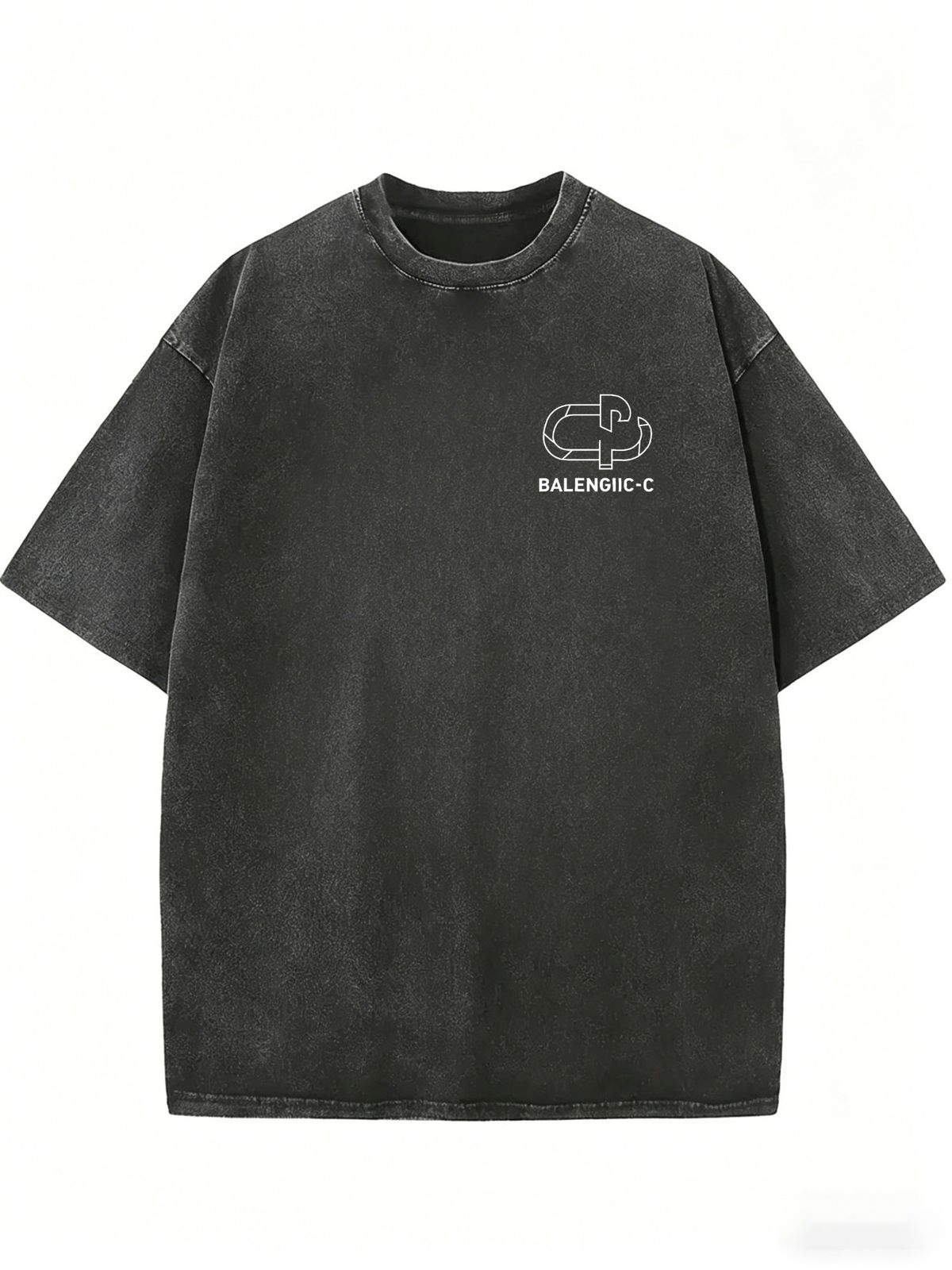 Women's Vintage Inspired Casual Shirt, Mineral Wash Short Sleeve Fashion Tee_ecoleips.com