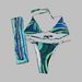 Sexy Printed Bikini One Piece Swimsuit for Women New Style Women's Clothing Swimwear_ecoleips.com