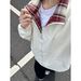 fitcheck Plaid Patchwork Jacket For Women, Spring And Autumn Vintage Design, Hoodless American-style Turn-down Collar_ecoleips.com