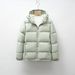 Pinghu Chixin New National Standard 90 Down Women's Winter Hooded Windproof Casual Versatile Puffer Jacket Cold-Proof_ecoleips.com