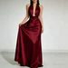 Summer Halter Neck Backless Satin Evening Dress for Women Sexy Party Bridesmaid European And American Style Cross Border 2026_ecoleips.com