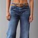 Women's Clothing Spring And Autumn New Retro High Waist Straight Loose Slim All Match Jeans_ecoleips.com