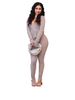 Women's Sexy Knit Crochet Fringe Set – Stylish Long-Sleeve Top & Pants (Breathable Polyester, S-XXL) For Night Out & Casual Chic_ecoleips.com