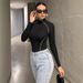 Women's Long Sleeve Jumpsuit Fall Fashion Zip-Up Slim Fit Bodycon Catwalk Style One-Piece Outfit_ecoleips.com