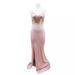 Women’s Clothing Sexy Suspenders Sequined Backless Dress Long Skirt_ecoleips.com