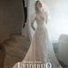 Women's Clothing V Neck Puff Sleeve Main Wedding Dress New Tulle Fishtail Wedding Dress_ecoleips.com