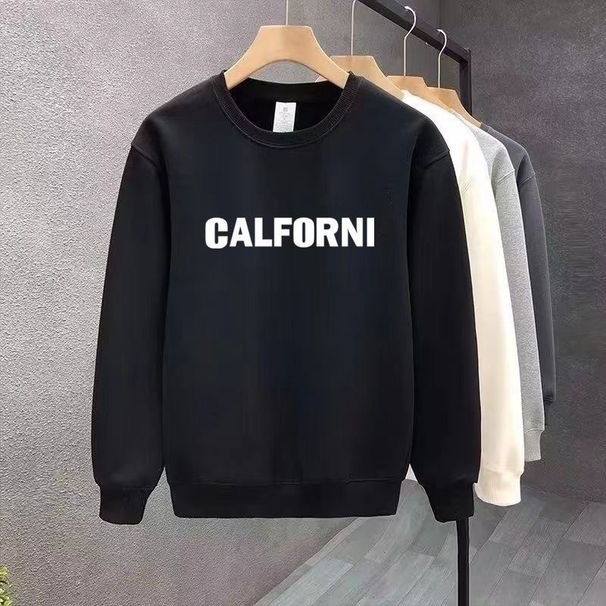 FW25 Matching Couple Cotton Crew Neck Sweatshirt - His & Hers_ecoleips.com