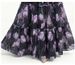 Women's Light Luxury Printed Bell Sleeve Dress European American Style Design Niche Pleated Full Skirt Trendy Cake Skirt_ecoleips.com