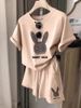 Women's Clothing Loose Sports Casual Running Suit Fashionable Versatile Age Reducing Short Sleeved Shorts Two Piece Suit_ecoleips.com