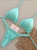 2026 Multi Colored Sexy Bikini Set European American Style High End Cross Design Fashionable Two Piece Swimsuit for Women_ecoleips.com