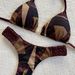 Women's Sexy Beach Swimwear Braided Print Bikini Swimsuit_ecoleips.com