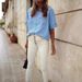 Women's Clothing Denim Shirt Women's Summer Thin Short Sleeve New Fashion Lapel Shirt_ecoleips.com