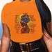 Summer European And American Cross-border Foreign Trade Plus-size T-shirt, Round-neck Casual Loose-fitting Short-sleeve_ecoleips.com