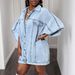 Women's Sleeveless Shawl Denim Jacket Loose Fit European And American Street Fashion in Stock Various Sizes_ecoleips.com