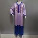 Modest Abaya Dress Women's Clothing Ethnic Embroidered Patchwork Maxi Dress With Color Blocking & Pleated Skirt – Elegant Bohemian Long Sleeve Gown_ecoleips.com
