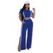 Women's Clothing Trend Wide Leg Loose Casual Trousers Two Piece Set_ecoleips.com