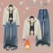 Fleece-Lined Hoodie & Stretch Jeans Set – Embroidered Winter Outfit For Men & Women (S-2XL, Cozy Two-Piece, Unisex Streetwear)_ecoleips.com