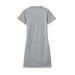 2026 Summer New Short-sleeved Round Neck Ruffle Bow Belt Irregular Dress_ecoleips.com