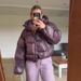 Women's Winter Puffer Jacket - Zip Front Quilted Coat With Adjustable Waist New Shirt Burgundy Zipper Waist Cotton Jacket Cotton Jacket_ecoleips.com