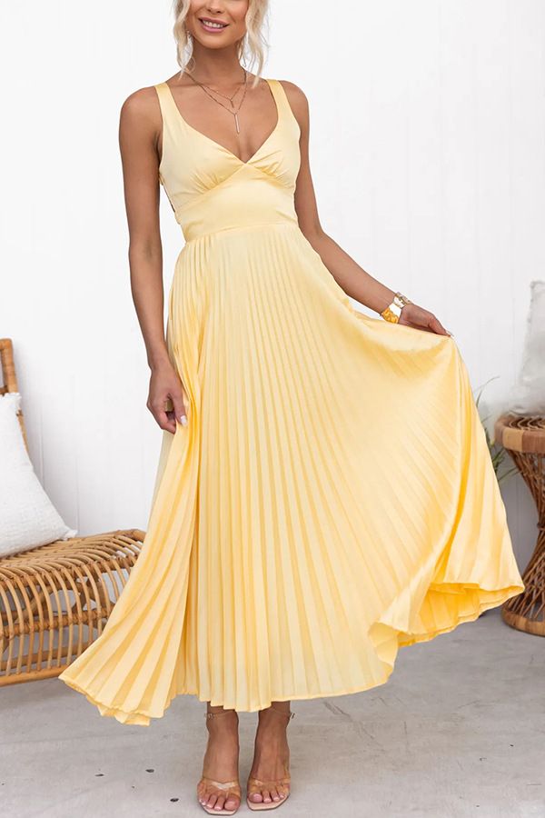 Women's Clothing New Suspenders Pressed Satin Suspenders Elegant Sexy Banquet Dress_ecoleips.com