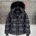 Black Diamond Extreme Cold-Resistant Hooded Down Jacket For Couples - Winter Warm Short Puffer Coat With Slim Fit & Detachable Hood_ecoleips.com