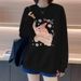 FW25 Matching Couple Cotton Crew Neck Sweatshirt - His & Hers_ecoleips.com