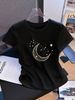 Summer Women Trend Ultra-Short T-Shirt Top Printed Elegant Women's Clothing_ecoleips.com