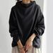 Women's Loose Casual Tops Long Sleeve Crew Neck Sweatshirt Comfortable Breathable Streetwear Fashion Hoodie_ecoleips.com