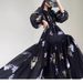 Women's Clothing New Chiffon Big Swing Skirt Female Printed Girly Dress Summer Lace Loose Baby Doll Princess Skirt_ecoleips.com