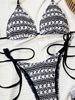 Women's European American Style Two Piece Swimsuit Bikini Set Yoga Wear Swimwear Hot Selling G131WY_ecoleips.com