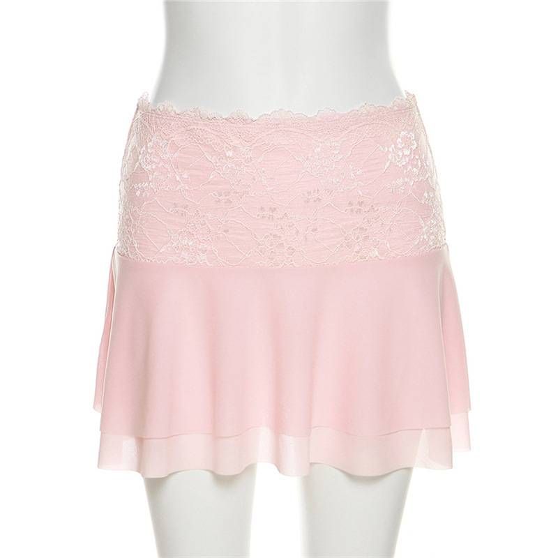 Sexy Solid Color Wrap Top Vest High Waist Bodycon Short Skirt Set Women's Fashion Trendy Outfit For Party And Nightclub_ecoleips.com