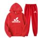 Unisex Two-piece Set Featuring A Hooded Sweatshirt And Cuffed Joggers—casual Sportswear For Students._ecoleips.com