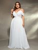Women's Clothing Evening Dress White Strapless Dress Bridesmaids Evening Dress Autumn New Style_ecoleips.com