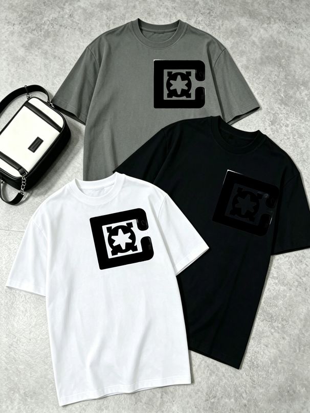 Women’s 3-Pack Seamless Crew Neck Oversized Tees, Non-Irritating Ultra Soft Cotton Short Sleeve Shirts, Loose Fit Casual_ecoleips.com