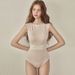 Sexy Bal Color Blo Piece Swimsuit Women's Fitn Swimmingwear Conservative Design Enhanced Slimming Trendy 2024_ecoleips.com