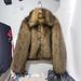 Women’s Faux Fur Jacket – Short Plush Coat With Fox Fur-Like Collar, Trendy Winter Outerwear (S/M/L, Brown Ombre)_ecoleips.com