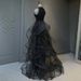 Women's Clothing Temperament Halter Neck Evening Dress Blue Sequins Student Piano And Violin Performance Clothes Annual Meeting Host Dress_ecoleips.com