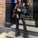 AC554 European And American Women's Clothing 2024 Cross-border Autumn New Casual Solid Color High-waisted Slim-fit_ecoleips.com